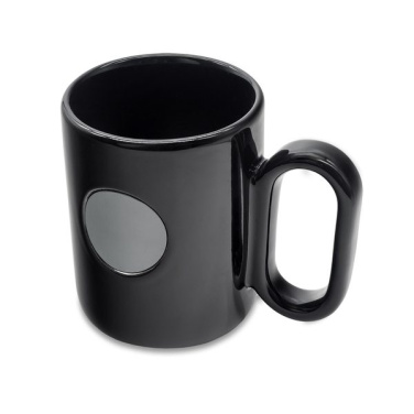 480 ml Pery ceramic mug, black, product image (4)