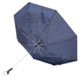 Vernier foldable stormproof umbrella, dark blue
