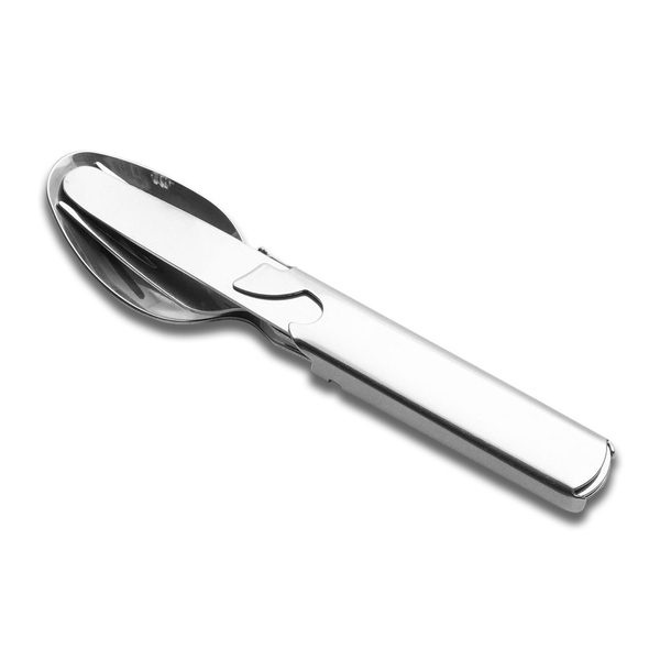 Leon Camping Cutlery Set, silver, product image (1)