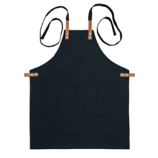 Masteri Cotton apron, black