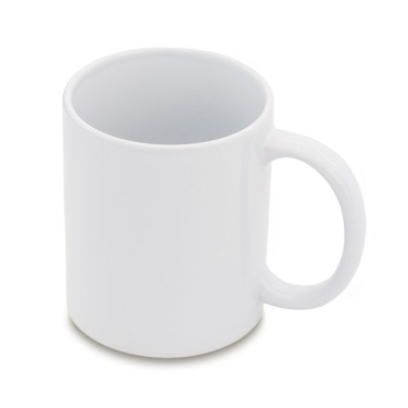 Lund ceramic mug, white, product image (2)