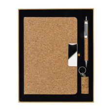 Sydney gift set: 64 GB USB memory stick, notebook and pen, beige