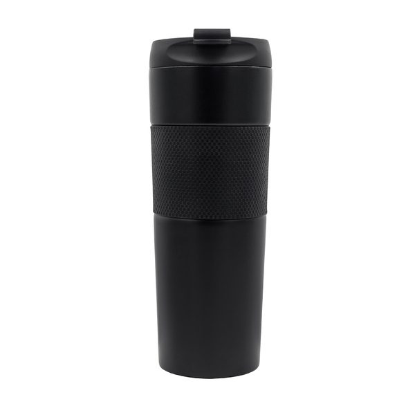 450 ml Aspet thermal mug with french press, black, product image (1)