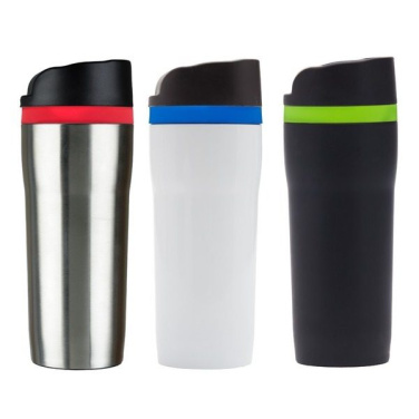 Fancy insulated mug band, green, product image (3)