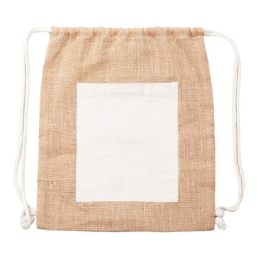 Eco-Pure jute backpack, brown, product image (3)