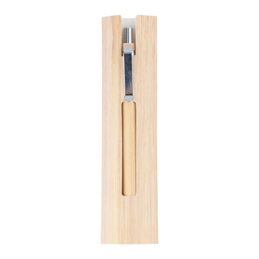 Lakimus Long-Life bamboo pen/pencil in a sleeve, beige, product image (3)