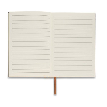 Mokka A5 notebook, brown, product image (2)