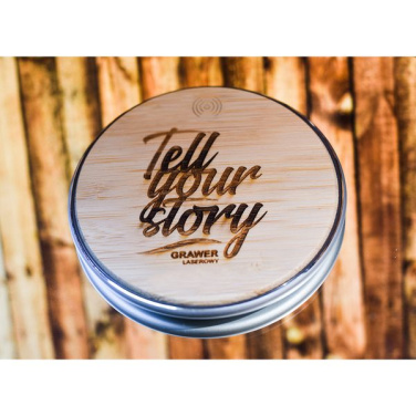 Top Bamboo wireless charger, brown, product image (2)