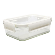 900 ml Delect lunch box, white/colorless