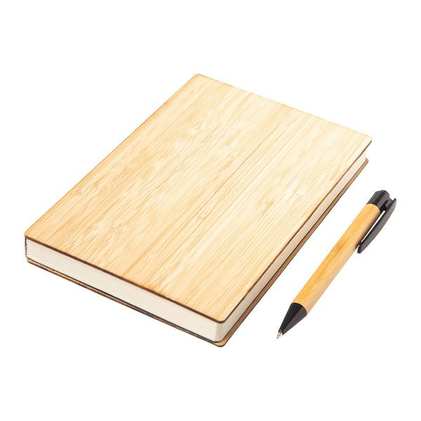 Lorca notepad set, brown, product image (1)