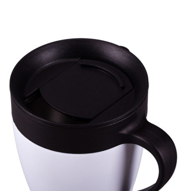 350 ml Chillout steel mug, white, product image (3)