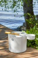 Kolo Sauna sauna bucket and ladle, White
