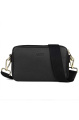 Aarni moose leather shoulder bag, Black/Gold
