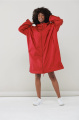 Finden & Hales loose-fitting all-weather jacket, red