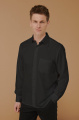Henbury long sleeve quick dry shirt, black