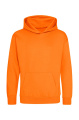 Just Hoods children's hoodie, Orange Crush