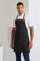 Premier Espresso Bib Apron, khaki/brown