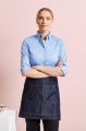 Premier Jeans Stitch denim apron, blue
