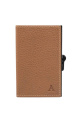 Aarni aluminum card holder, Cognac