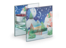 Tea-light holder christmas - 90 × 90 mm