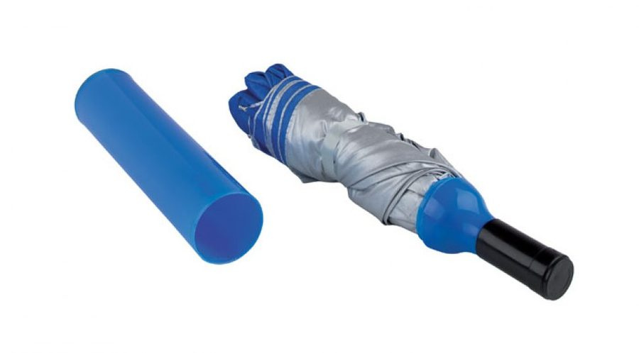 Umbrella bottle shaped blu d=95cm, product image (1)