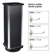 Rotating display stand keychains h67cm
