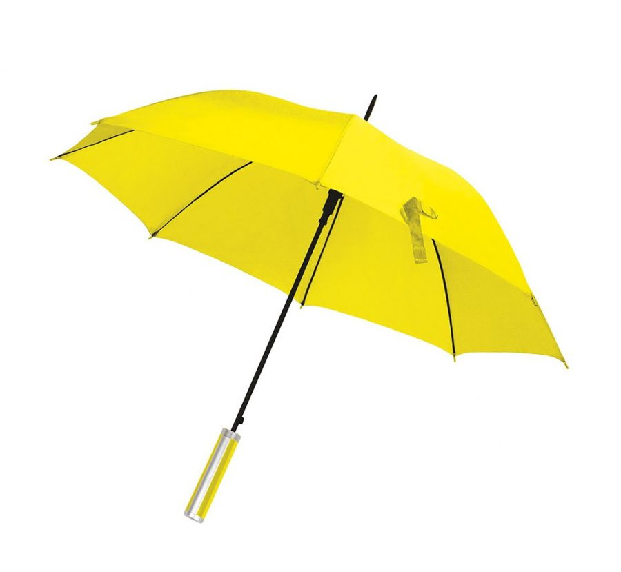 Umbrella polyester yellow d=103cm, product image (1)