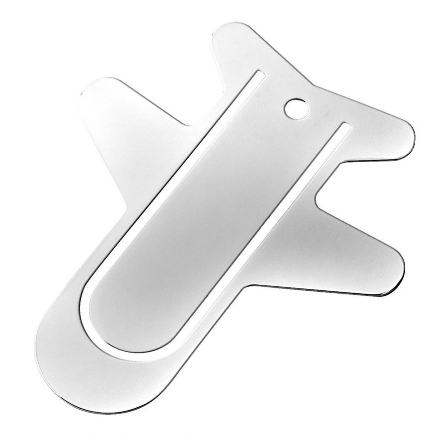 Bookmark airplaneplane small - 53 × 62 mm, product image (1)