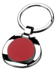 Keyring red in metal box