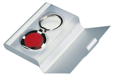 Keyring red in metal box, product image (3)