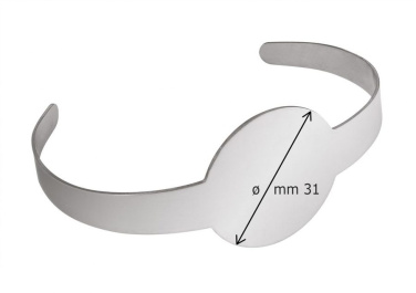 Bracelet steel with rod, product image (2)
