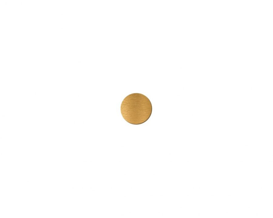 Sublimation gold disc diameter 25 mm, product image (1)