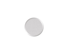 Aluminum disc with polished edge diameter 60