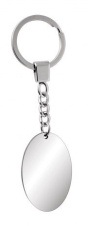 Keyring steel -oval 29 × 45mm
