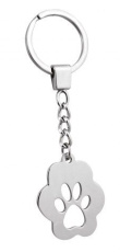 Keyring steel- paw, without box