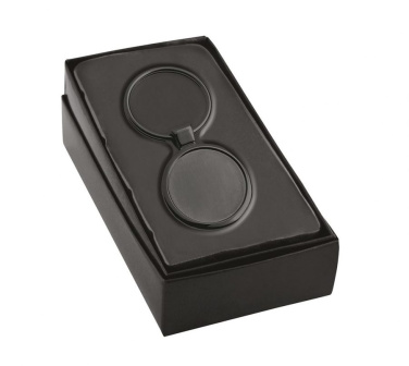 Burnished keyring with round recess d=2, product image (2)