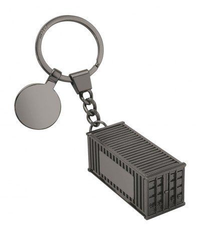 Burnished container keyring c/gettone, product image (1)