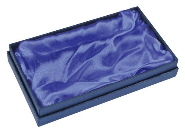 Cardboard box blue - pen not incl., product image (1)