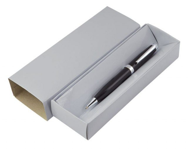 Cardboard box silver color- pen not inc., product image (1)