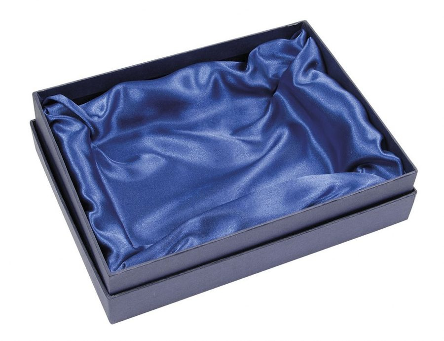 Box bottom and top blue satin, product image (1)