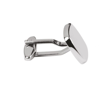 Rounded cufflinks 14 × 17 mm, without box, product image (2)