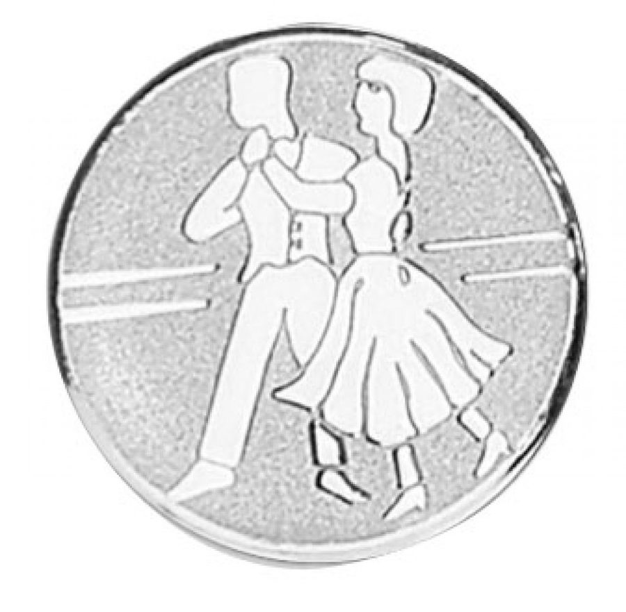 Medal insert with dance motif, 25 mm, product image
