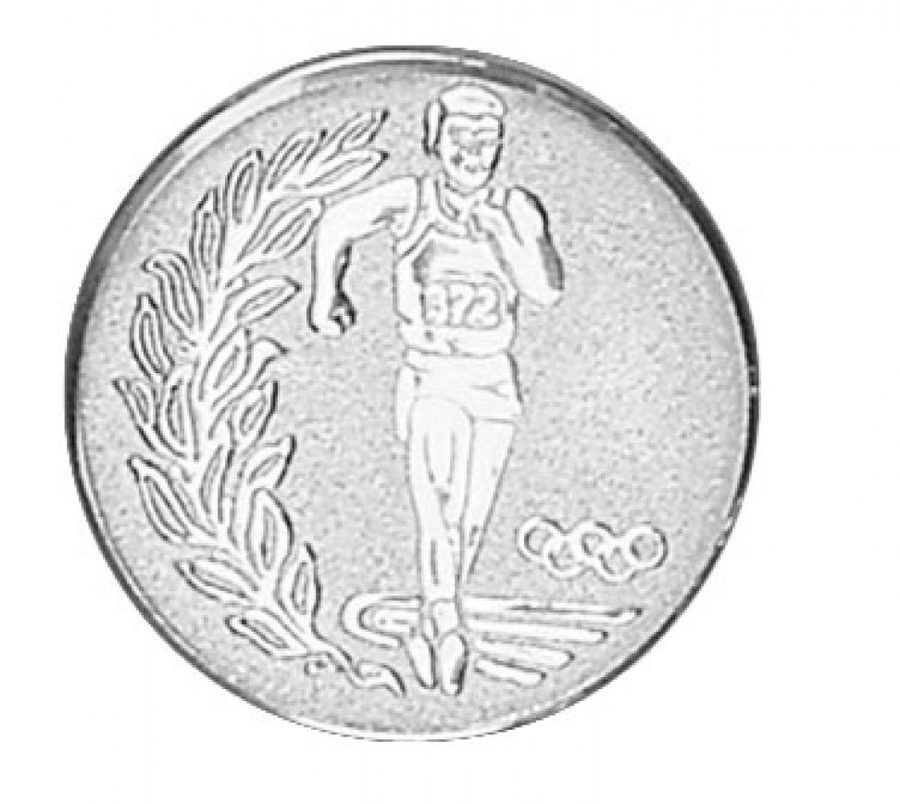 Medal insert with marathon motif, 25 mm, product image