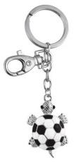 Keyring turtle white/black, without box