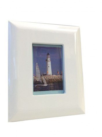 Photo frame white partially flat 90 × 130, product image