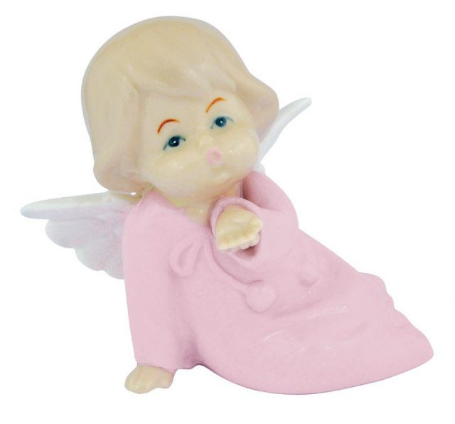 Ceramic little angel pink 6.6 × 4.8 × 8, product image