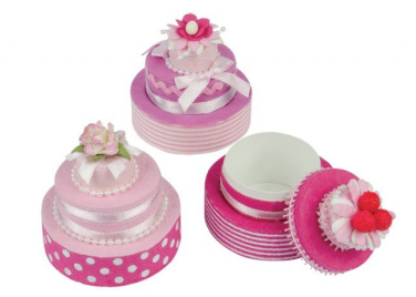 Favor cake cardboard pink, product image (2)