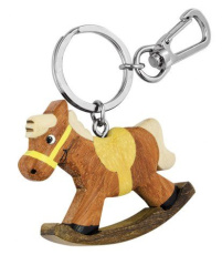 Keyring rocking horse, without box