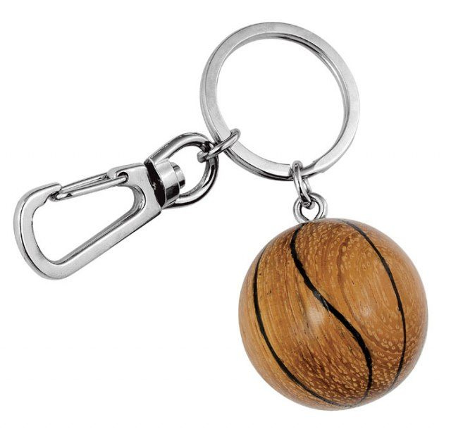 Keyring basketball ball, without box, product image