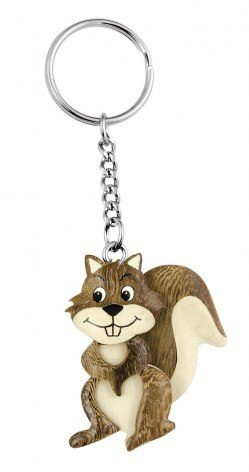 Keyring mini - squirrel, without box, product image